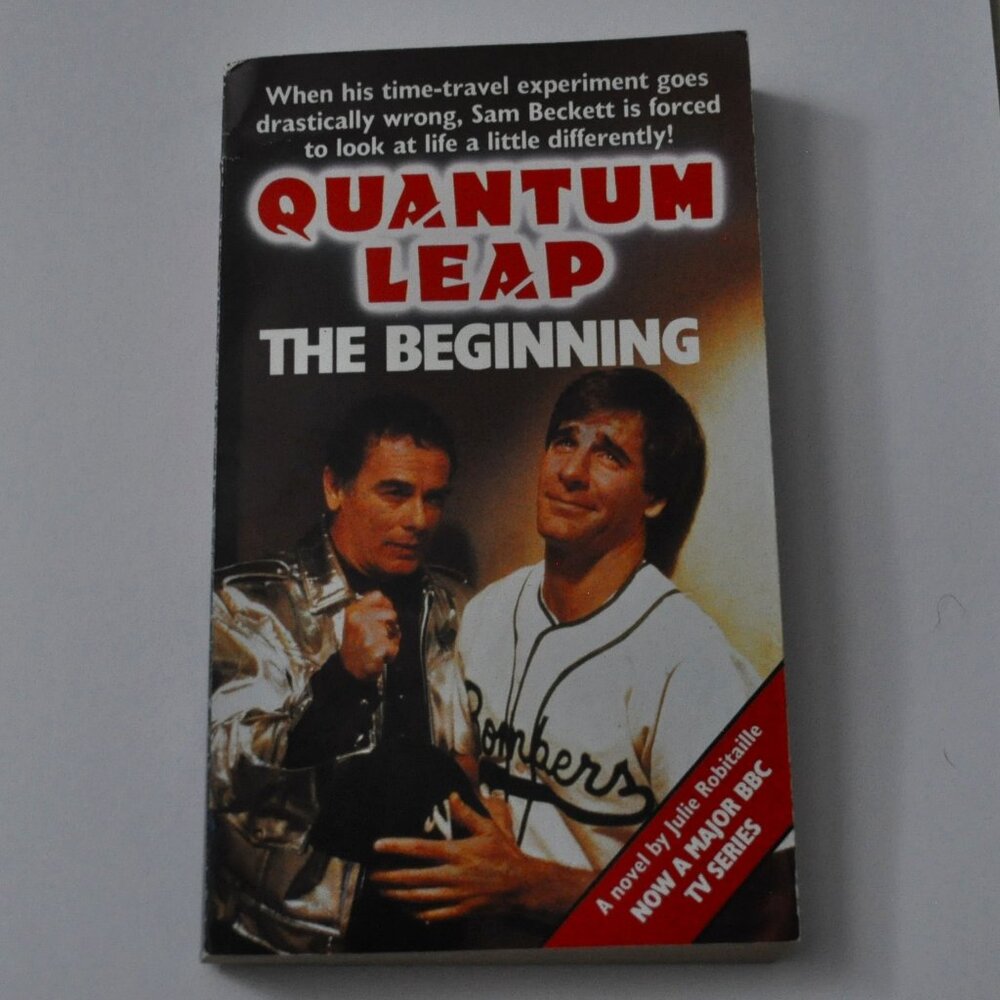 Quantum Leap paperback book In the Beginning 1990 British ed Julie Robitaille